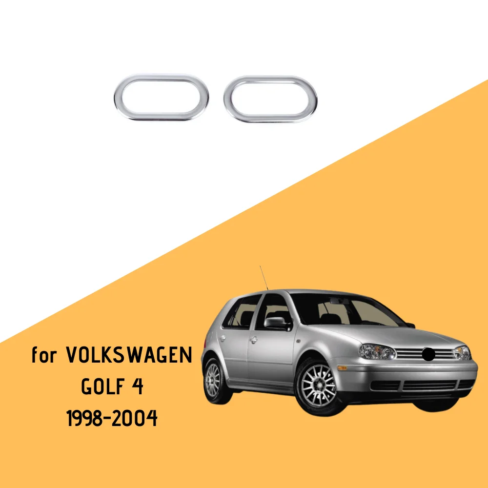 

2 Pcs Chrome Turn Signal Light Cover Trim For VW Golf 4 1998-2004 Lamb Guards Frame Car Styling Auto Decoration Accessories