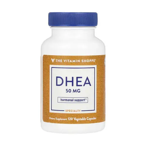 The Vitamin Shoppe, ДГЭА, 50 мг, 120 растительных капсул