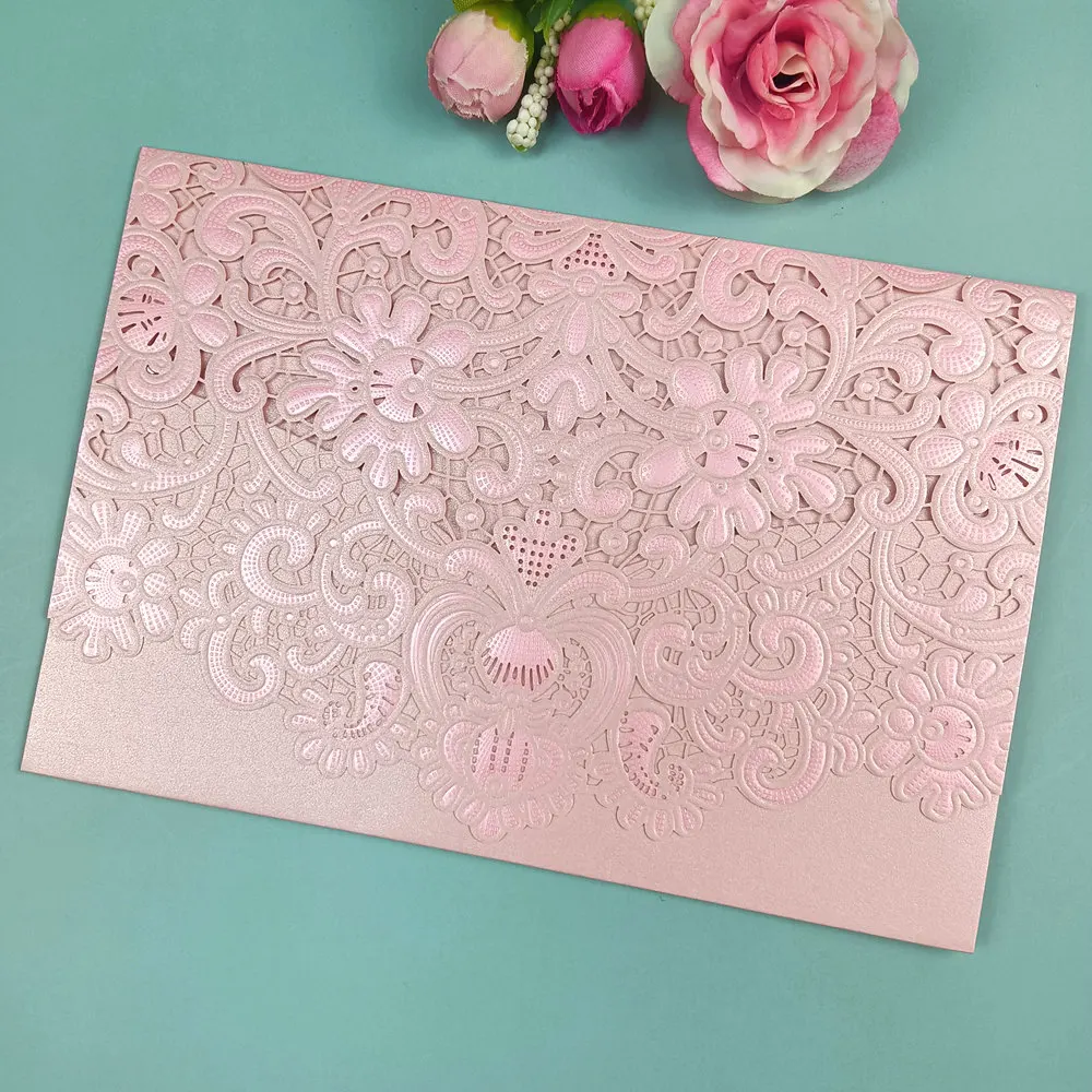 

Лазерные свадебные пригласительные темно-синие, золотые, красные, белые