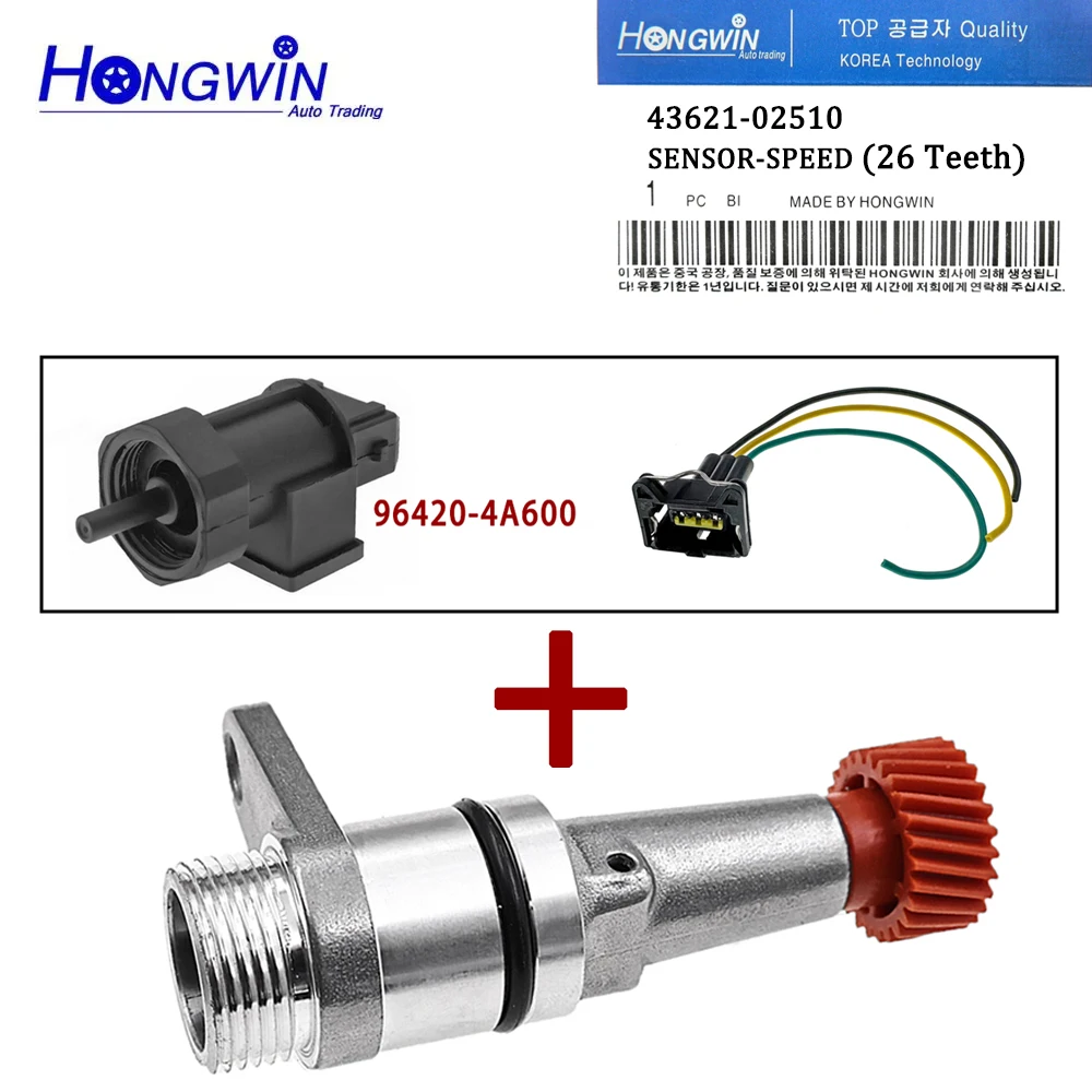 

Датчик скорости передачи 43621 02510 для Hyundai i10 Eon Kia Picanto 08-15 D3FA, G4HE, G4HG 43624-02510 43621-02510 4362102510