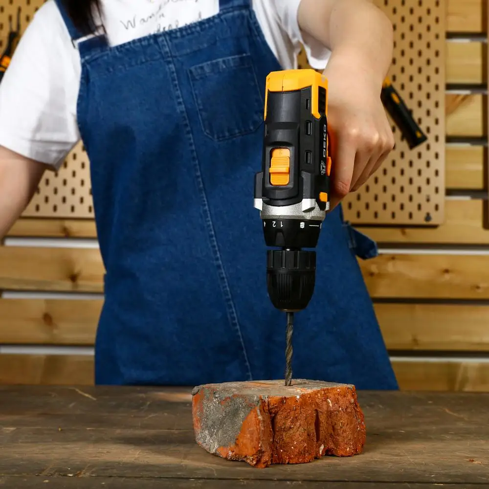 Аккумуляторная дрель-шуруповерт DEKO Banger 12V SET 1 12В 1х1 5Ач з/у 063-4129