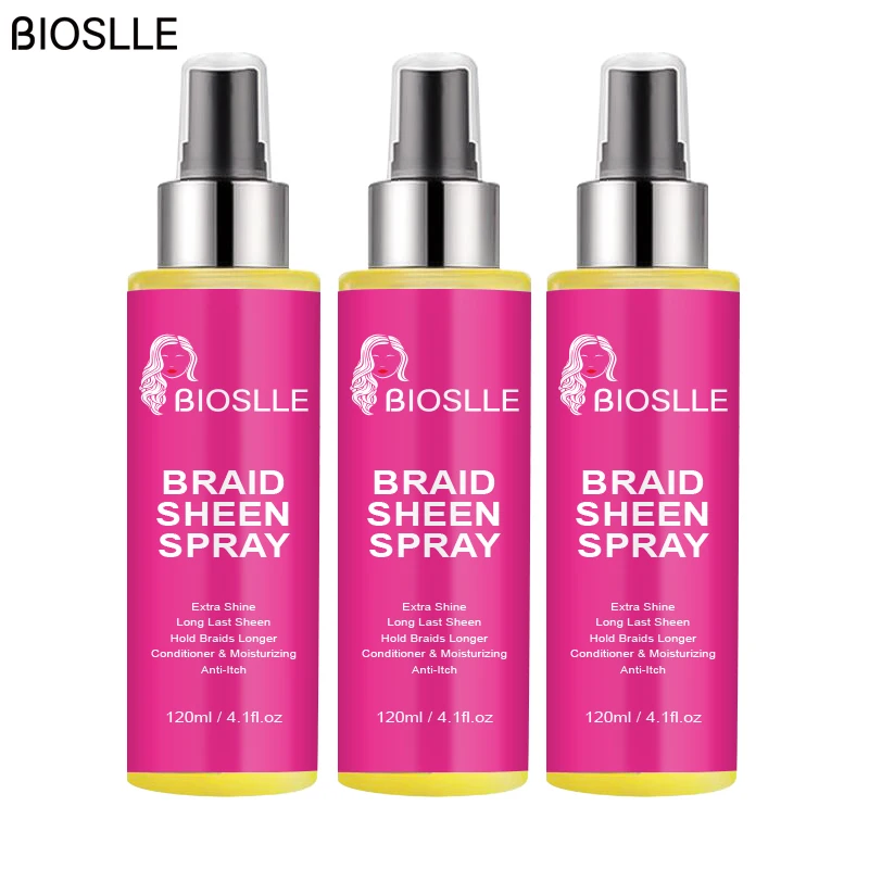 Add Shiny And Moisturize Heat Protectant Hair Care Styling Locs Shine Braiding Sheen Spray