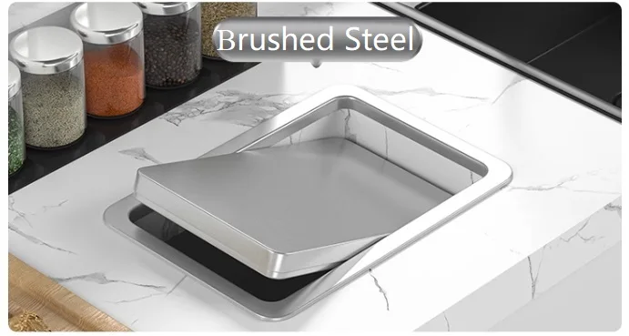 

Прямоугольная мусорная урна из нержавеющей стали Premintehdw