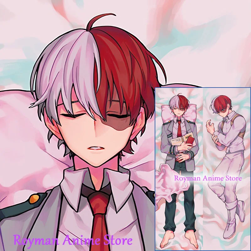 

Двусторонняя наволочка Dakimakura с принтом из аниме «Тодороки шоуто», «Моя геройская Академия», наволочка в натуральную величину