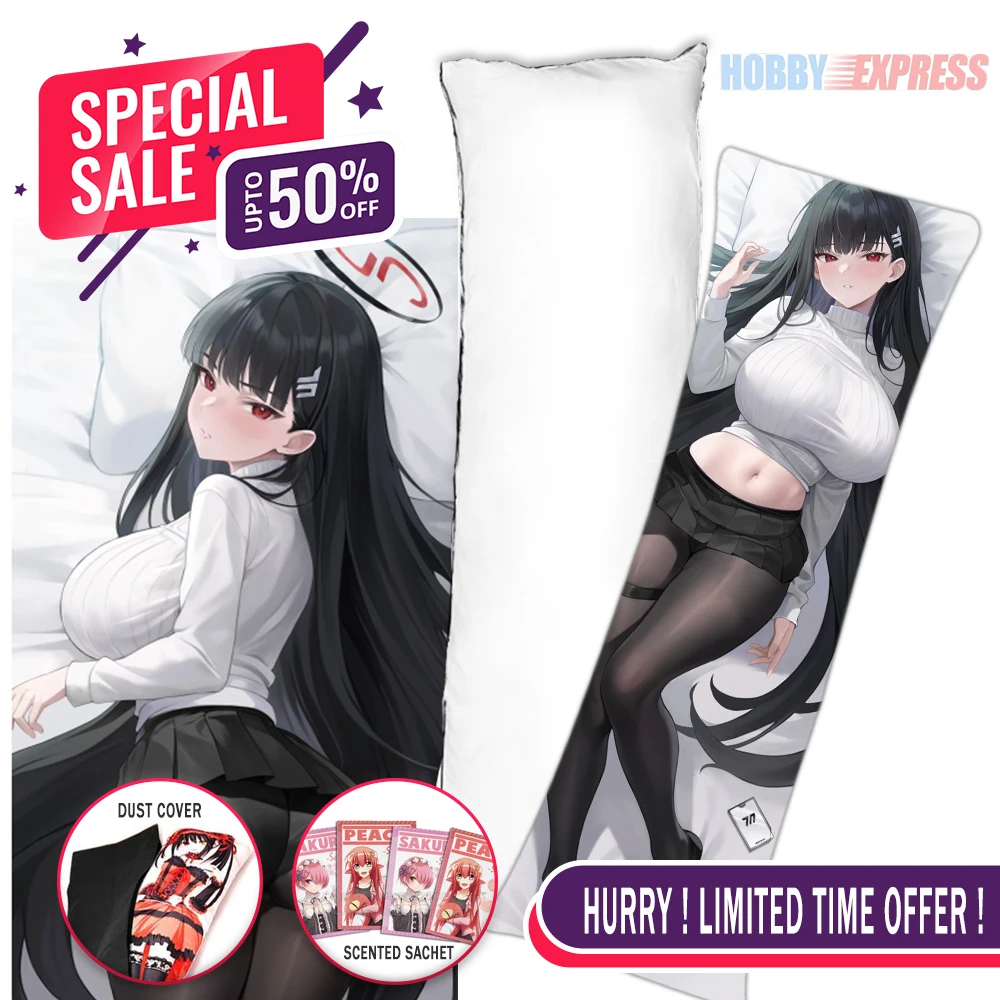 Наволочка для обнимания Tsukatsuki Rio 248470-1 в японском стиле из аниме дакимакура
