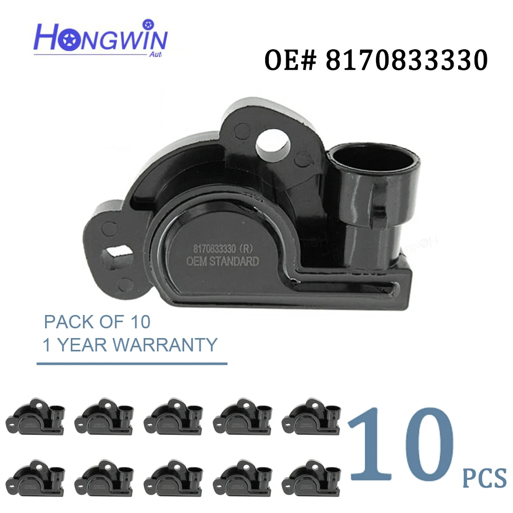 10шт 8170833330 Датчик положения дроссельной заслонки TPS Plug для GMC Chevrolet Pontiac Buick Cadillac