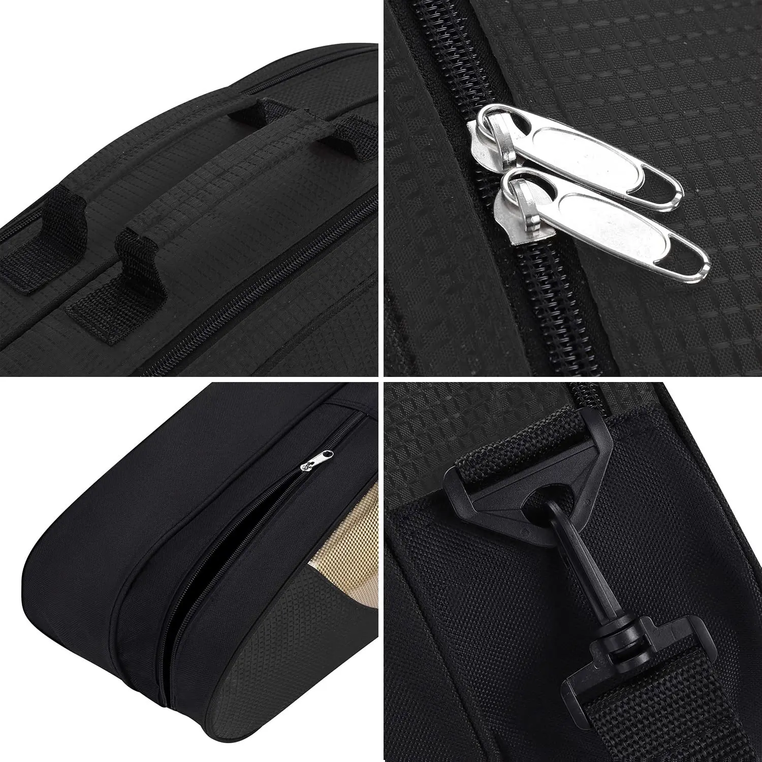 Tennis Racquet Cover Bag 3-6 Rackets Badminton Paddle Carry Case Waterproof Dustproof Separation Shoes Pocket Storage Bag