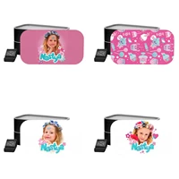 like nastya bento lunch box with nylon sealing strap with food compartments and accessories for adults and kids