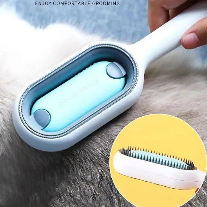 

Pet Hair Brush Dog Cat Comb Hair Massages Removes Brushs For Matted Curly Long Hairs Pets Grooming Cleaning Beauty Accessories