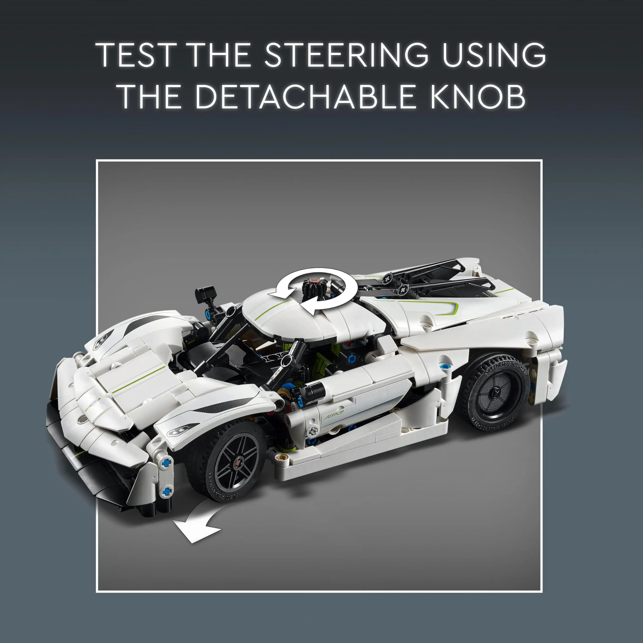 Конструктор LEGO Technic Koenigsegg Гиперкар Jesko Absolut 42184 Возраст белый 10+ |