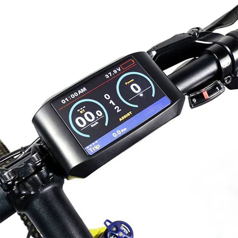 Цветной дисплей Bafang Mid-Motor 750C BBS01 BBS02B BBS03 G320 G340 M620 M400 Протокол UART с круглой головкой