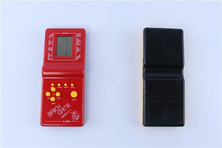 Классический Электронный тетрис игровая приставка E-9999 Зеленый Черный Синий