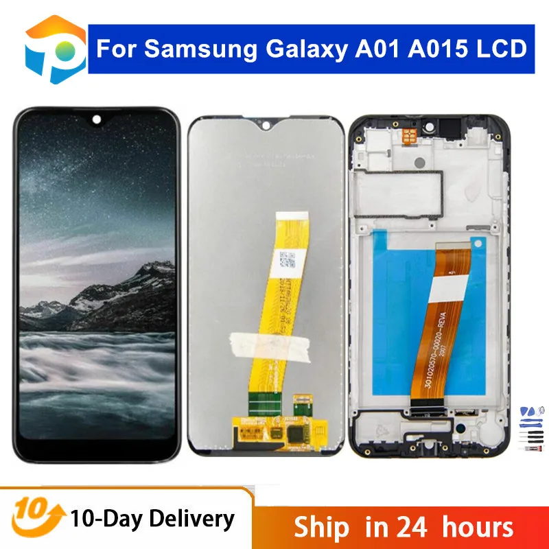 

ЖК-дисплей с сенсорным экраном и рамкой для Samsung Galaxy S10 Plus, 6,4 дюйма