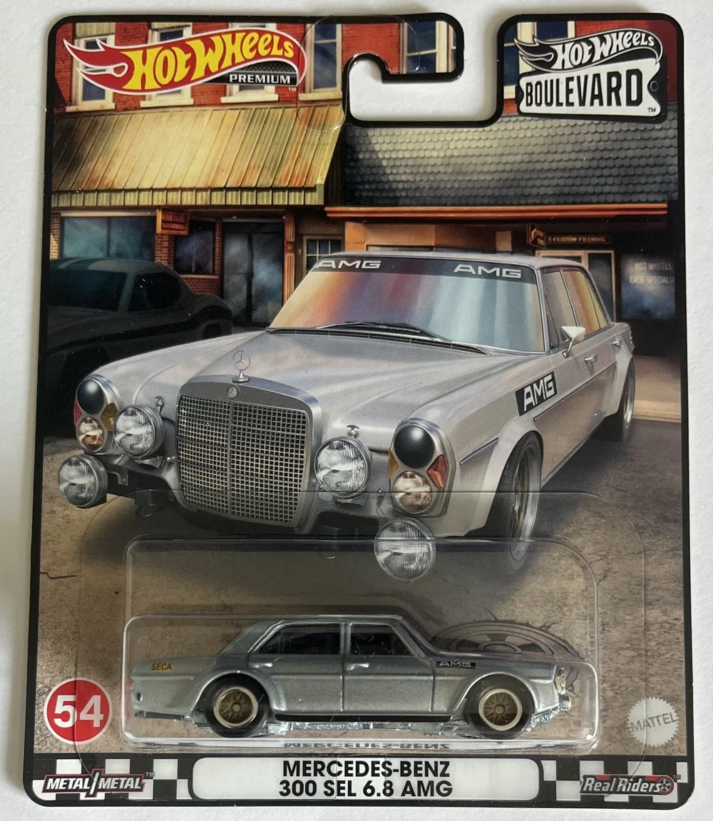 

Лидер продаж, Премиум бульвар Mercedes-Benz 300 SEL 6,8 AMG, Коллекционная модель 1/64, коллекционные игрушечные автомобили для коллекционеров Brinquedos