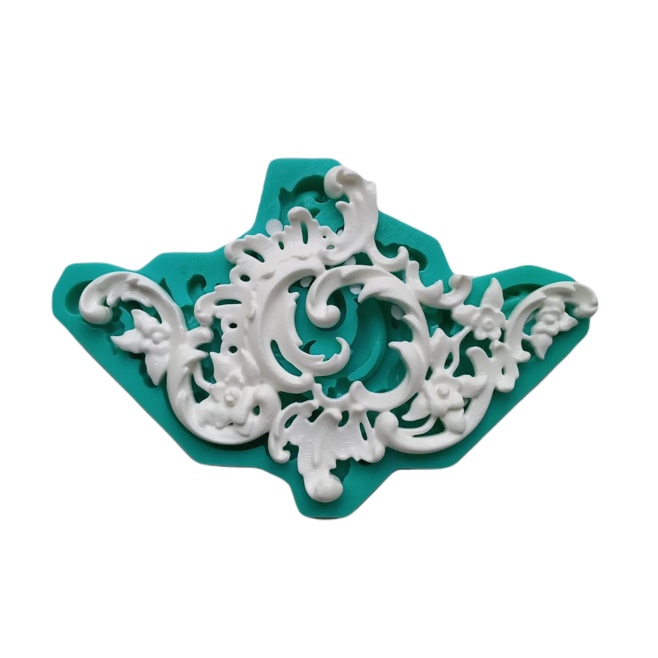 Силиконовая форма № 785 монограмма декоративный чудо 4 размера 3дико форма для гипса глины жидкого пластика мыло декор домашний декор сундук мебель ручной работы.