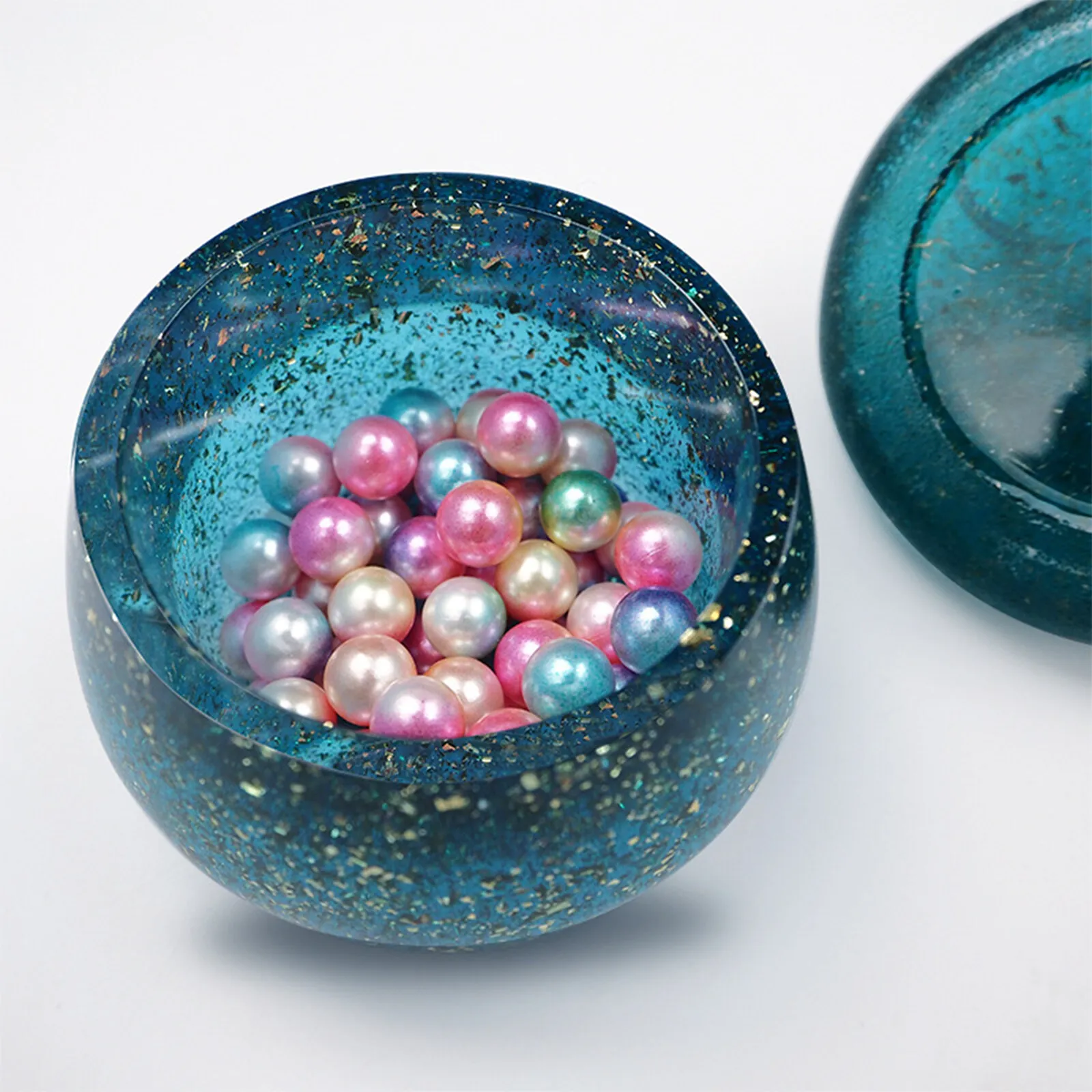 Силиконовая форма DIY Crystal Jewelry Грибная смола Эпоксидный ящик для хранения ювелирных изделий