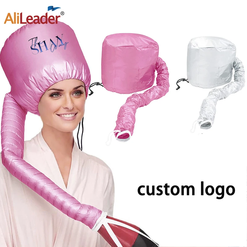 

Hair Dryer Bonnet Hood Hair Dryer Attachment Adjustable Hair Dryer Bonnet For Hand Held Hair Dryer Silver Pink Hair Drying Cap
