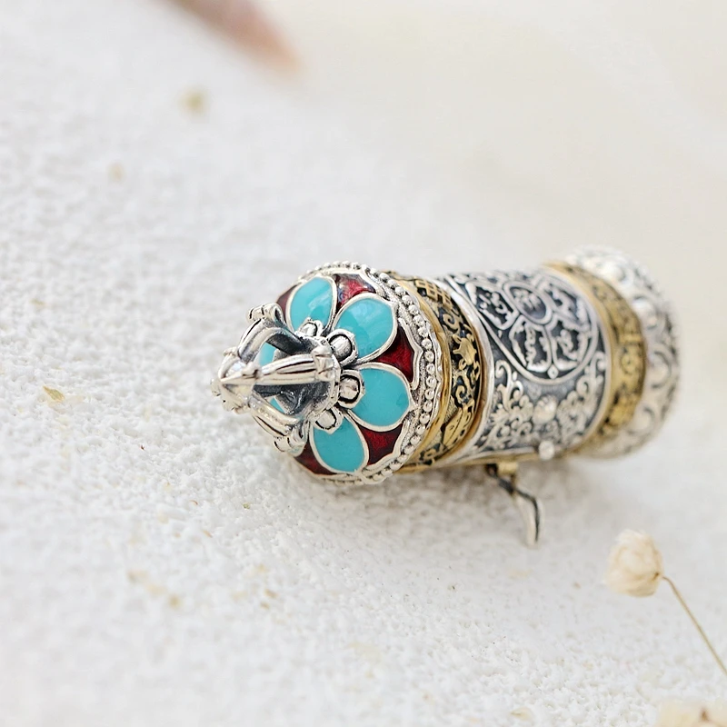 Подлинная Подвеска из искусственного серебра в стиле ретро подвеска ностальгия