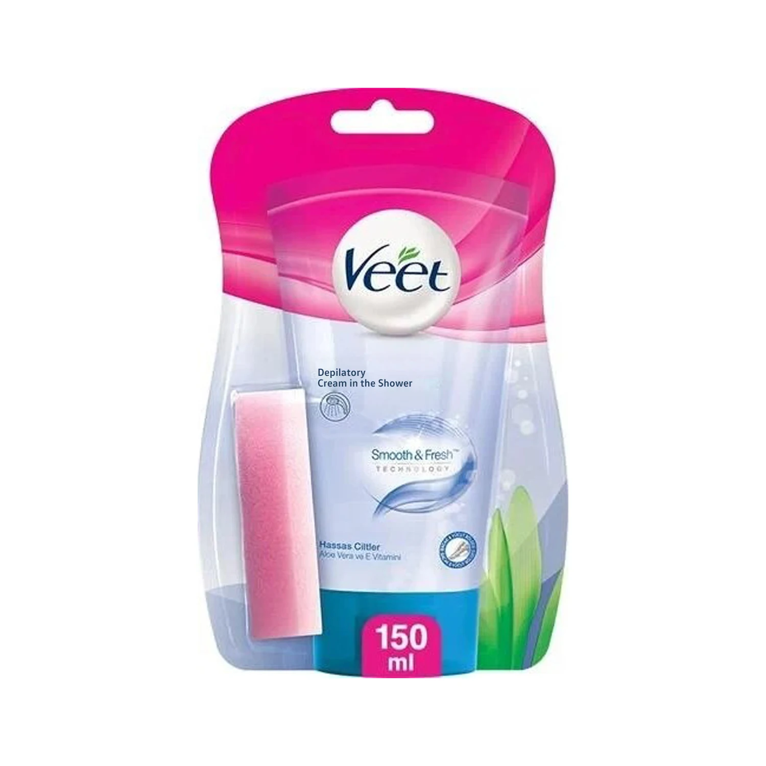 

Veet Women's In-Shower Hair Removal Cream Leg & Body Area Sensitive Skin 150 ml