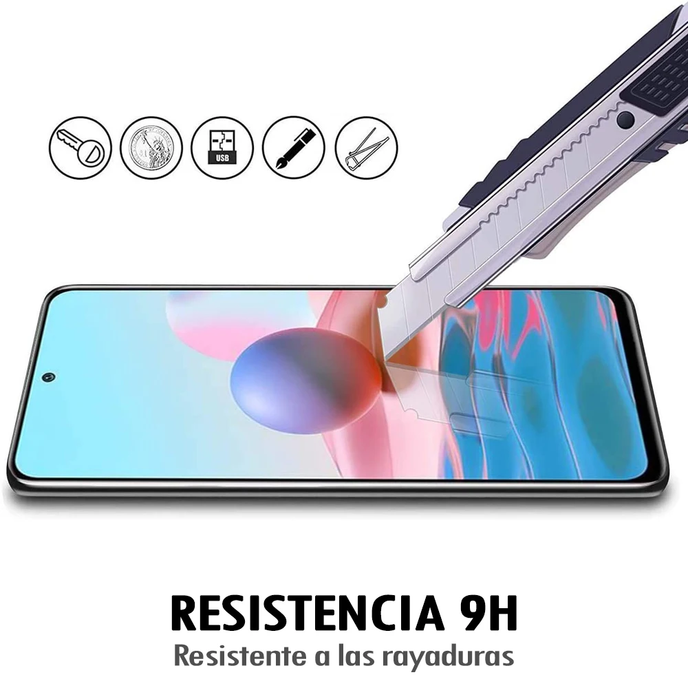 Защита экрана для Xiaomi Redmi Note 11 - 11S Pro 5G закаленное стекло твердость 9H прозрачная