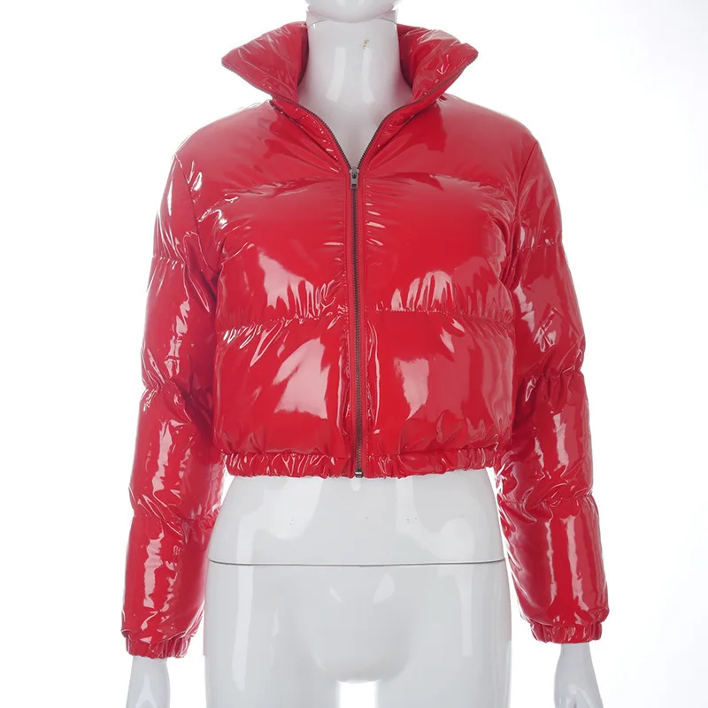Women Puffer Down Jacket Zip Up Thermal Coat Warm 2022 Clothes Female Winter