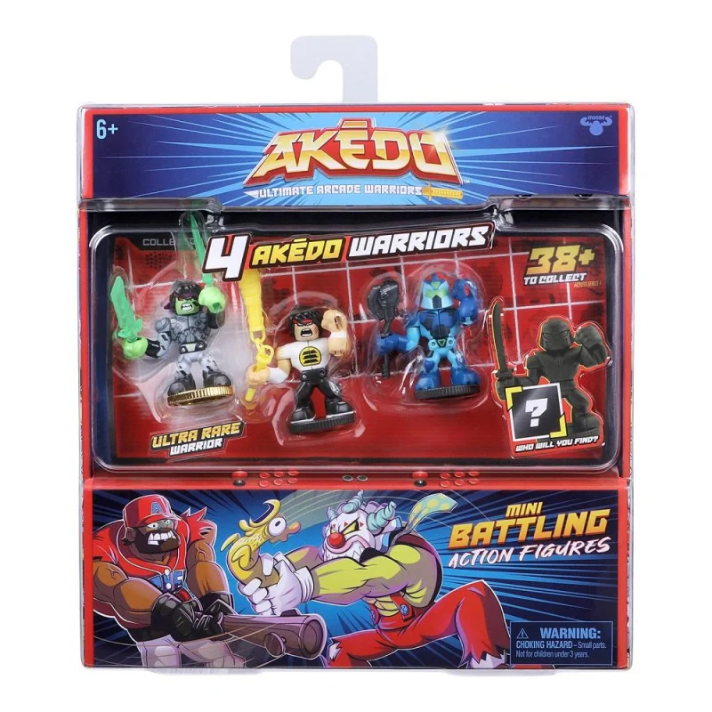 Фото Первый коллекционный игровой набор Акедо 4 фигурки, Akedo №1