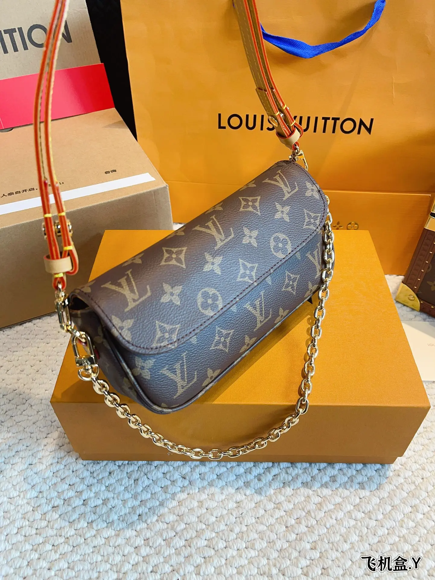 LV Louis Vuitton Tote Cope 1:1 2024 Новая женская сумка-кошелек через плечо модная