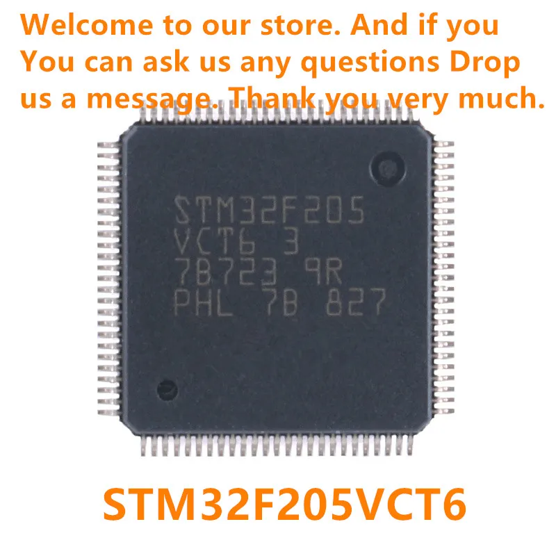 

Оригинальный микроконтроллер STM32F205VCT6 LQFP-100 ARM Cortex-M3 32-бит-MCU