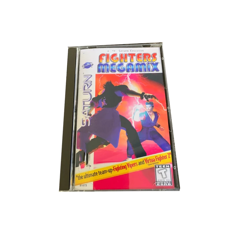Игровой диск Saturn Copy Disc Game Fighters Megamix для консоли SS, оптический привод, ретро-видеоигра с прямым чтением (art.: 3920d7fbfdb8b) - 3920d7fbfdb8b