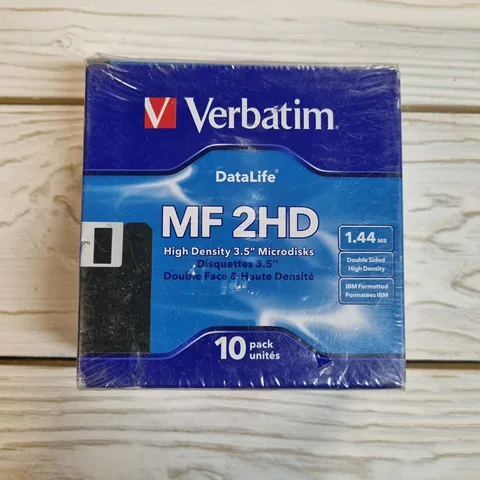 Дискеты FDD Verbatim 3.5", 1.44Mb, упаковка 10 шт.