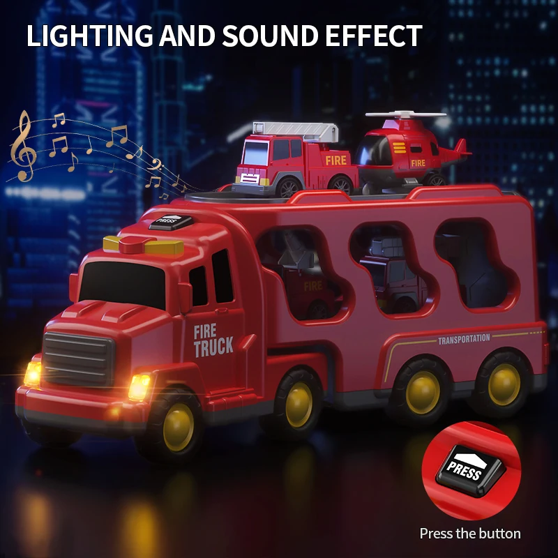 Тележка TEMI Diecast грузовик игрушки автомобили Инженерная техника экскаватор