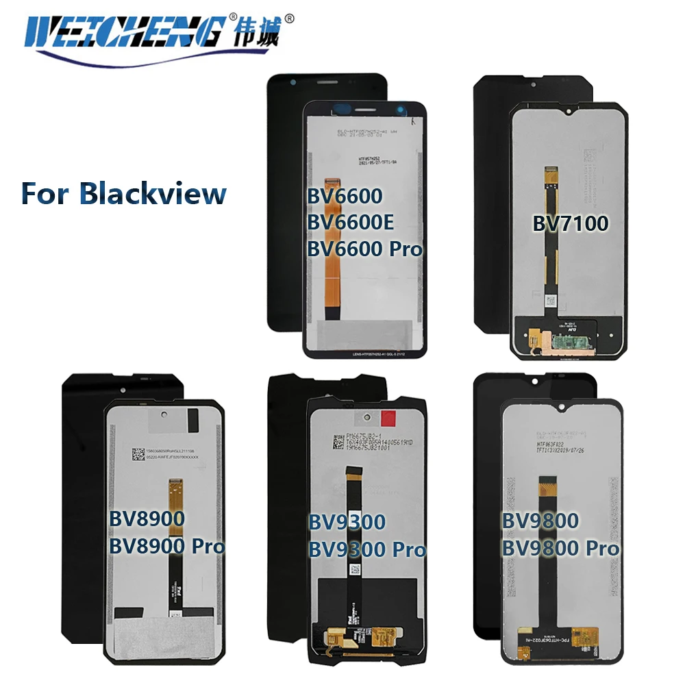 Фото ЖК-дисплей с сенсорным экраном и дигитайзером для Blackview BV9800 BV7100 BV7200 BV8100 BV8800 BV8900 ЖК-дисплей BV9100 BV9200 BV9300 Pro BV 950000 №1