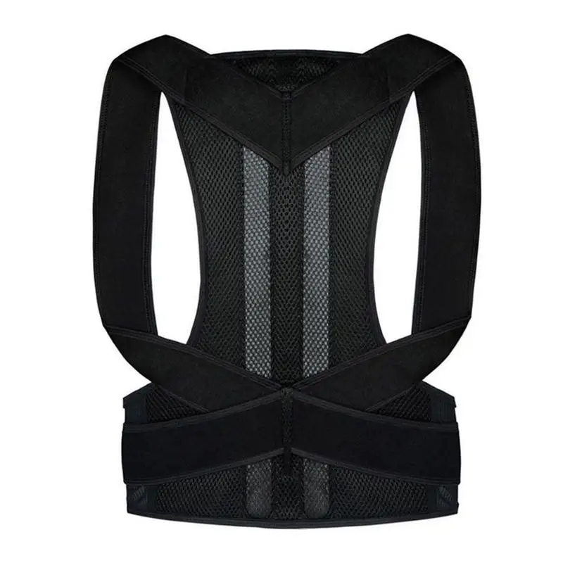Burvogue Adjustable Posture Corrector Back Support Corset Belt Humpback Correction Shaper Waist Trainer Belts for Women Men
