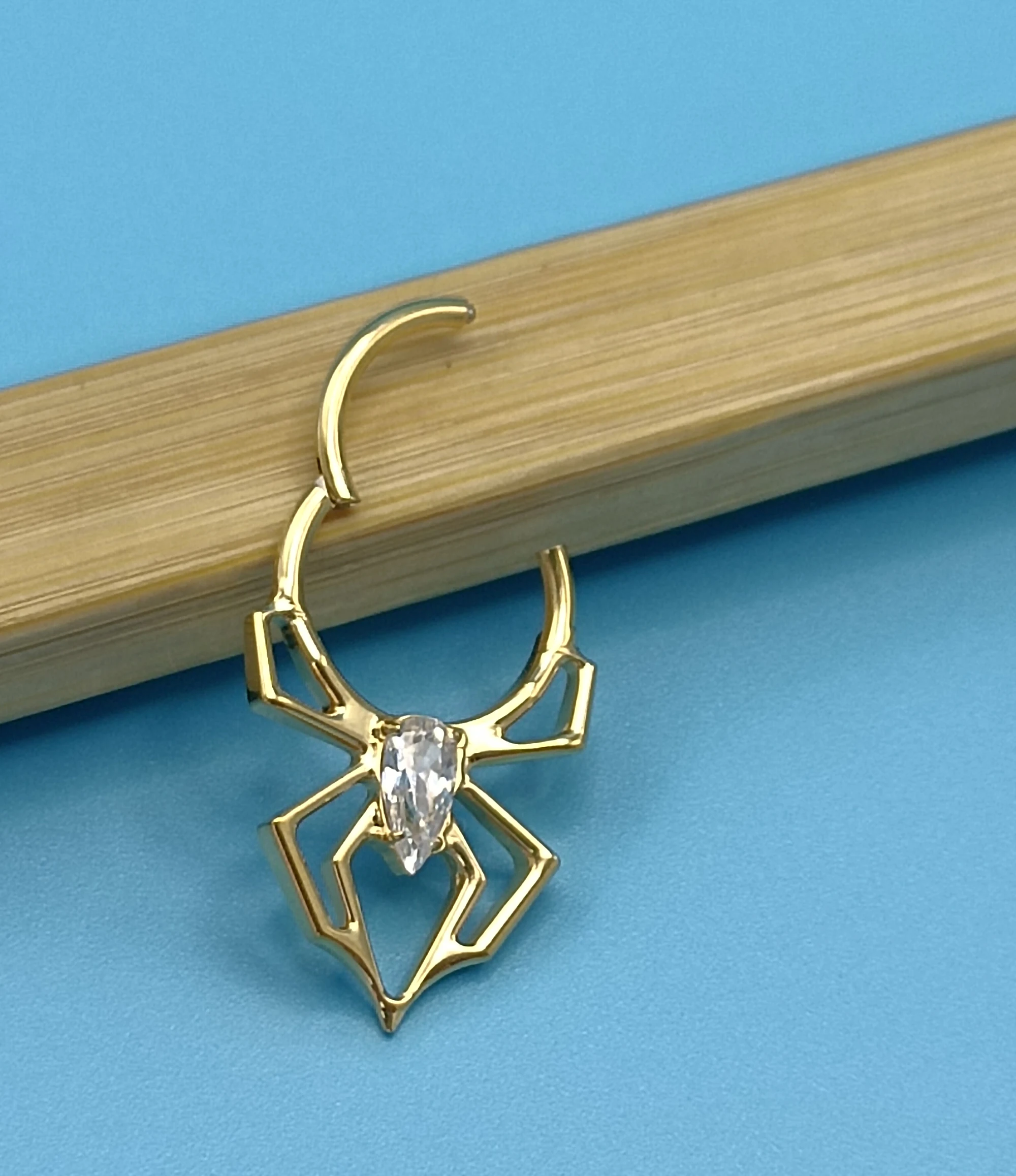 Kenbao 10 шт. G23 титановые серьги-кольца для пирсинга раковины кольцо носа рассеянные