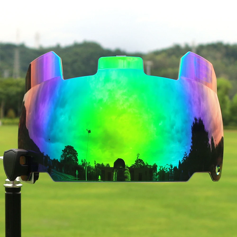 Заводской козырек для глаз хромированный футбольного шлема молодежи и взрослых