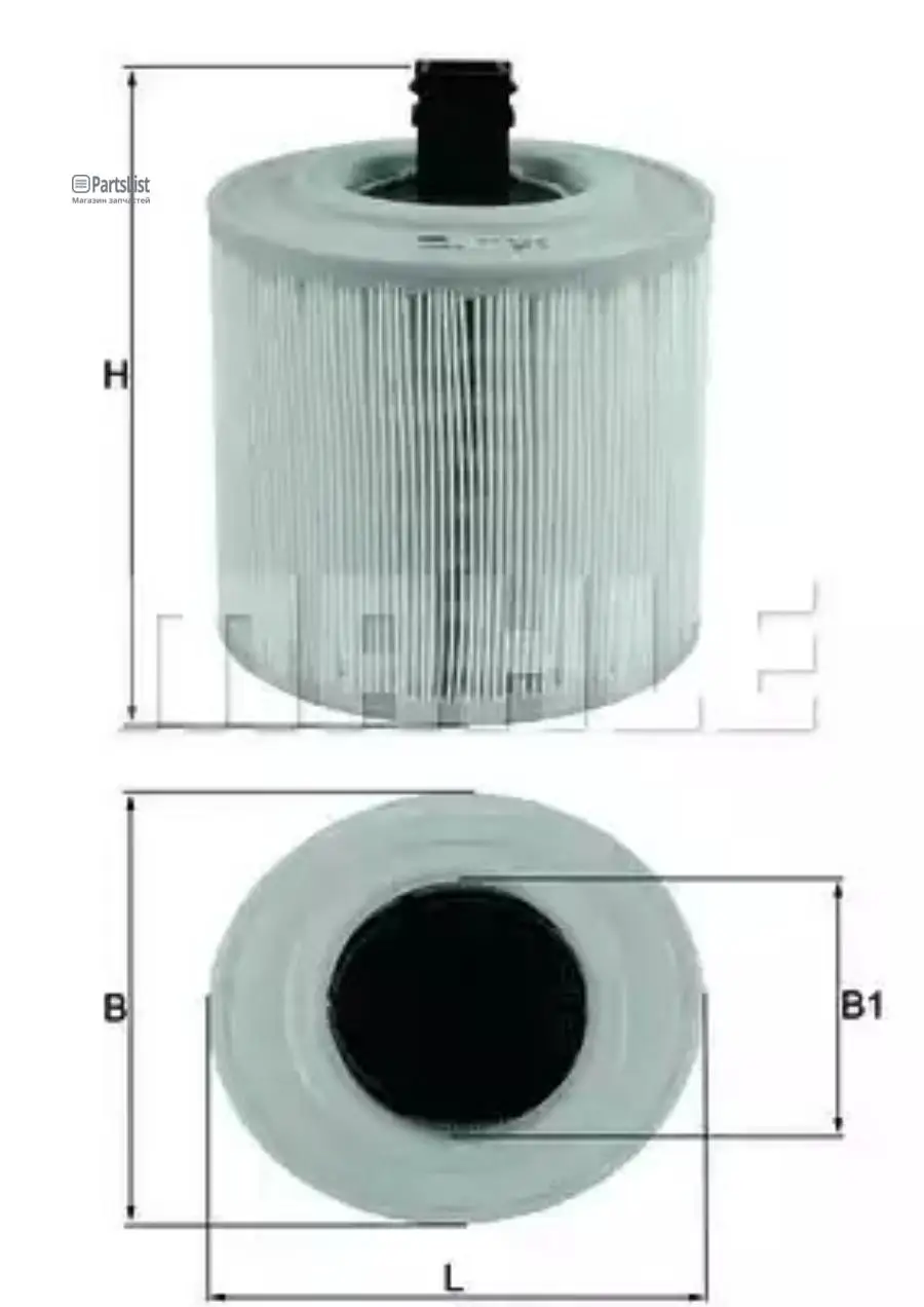 MAHLE LX301514 | Фильтр воздушный