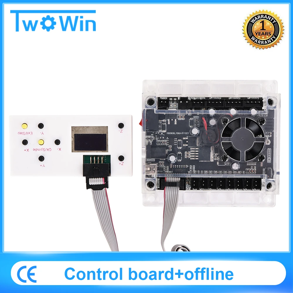 GRBL 1.1 USB Port CNC Engraving Machine Laser Control Board 3 Axis for 3018 Pro Integrated Driver Can Add Offline