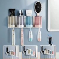 bathroom accessories toothbrush holder wall mounted toothpaste squeezer mouthwash cup toothpaste squeezer tooth cup home washsta