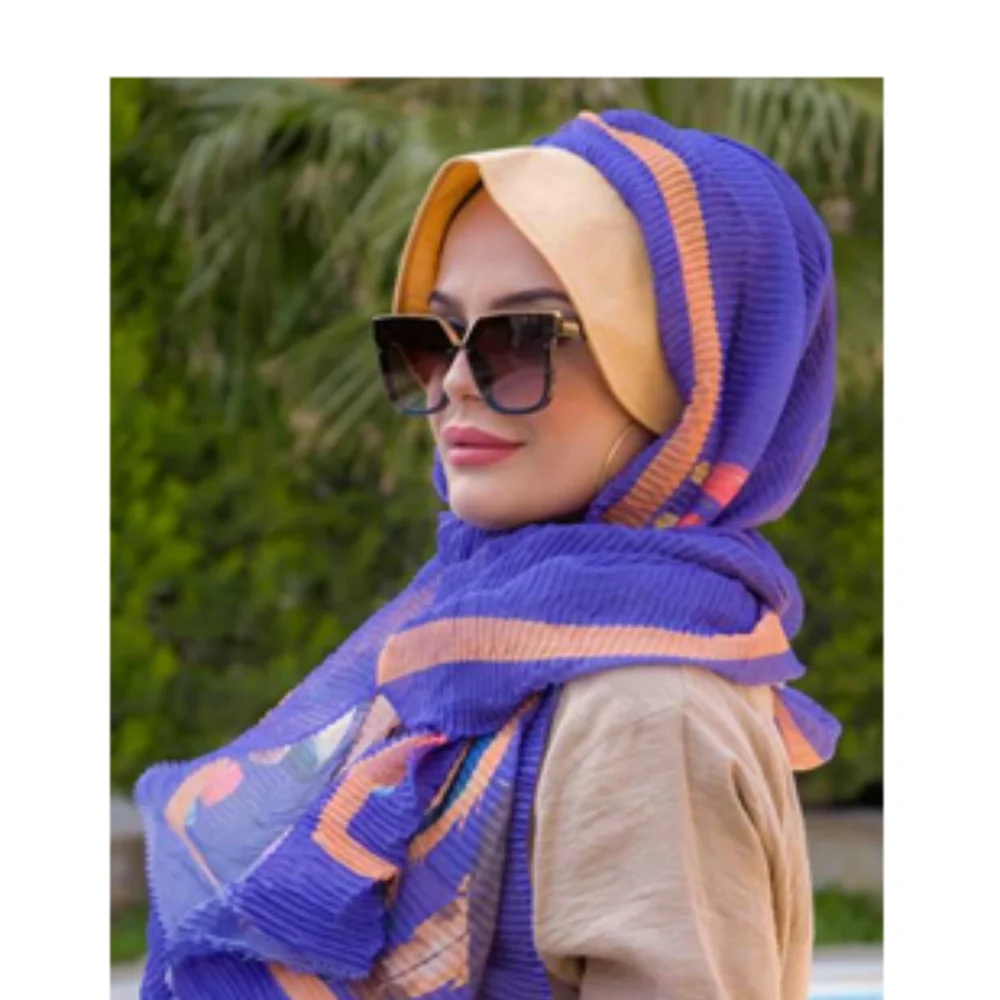 Cap Hijab Shawl Good Stitching Quality Premium Heavy Chiffon Women Long Muslim 2022 Fashion Trend Neck Wrap Fitted Veil Clothing Practical Sets Summer Beach Abaya Marine Pool Fast Shipping Comfortable Carry