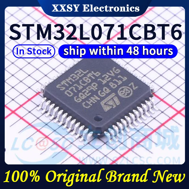 STM32L071CBT6 STM32L071C8T6 STM32L071CZT6 STM32L071RBT6 STM32L071KBU6 STM32L071VZT6 STM32L071V8T6 100% качество оригинал новый