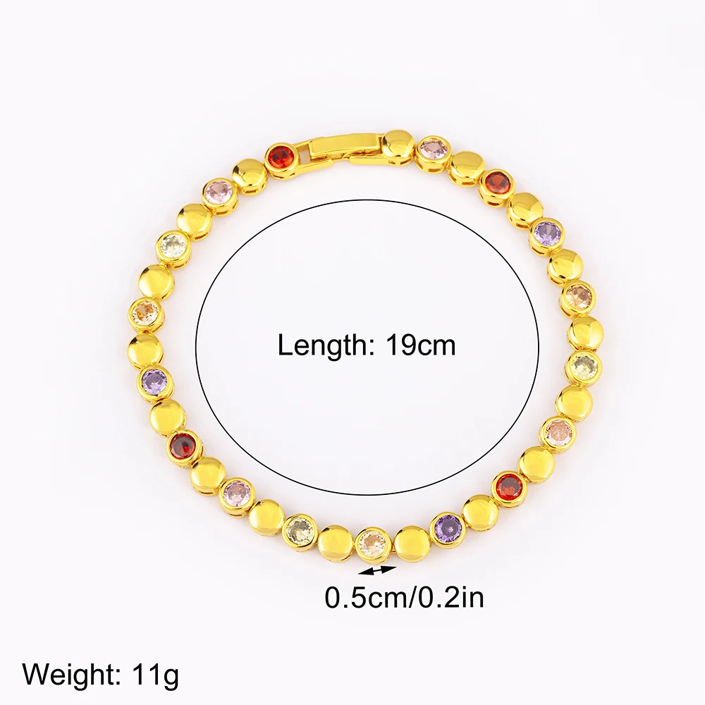 Nidin новые модные высококачественные Медные инкрустированные красочные