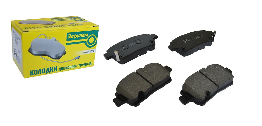 Колодки дискового тормоза передние к-т 4 шт. &quotЗа рулем&quotдля Toyota Corolla (2006-2010) -