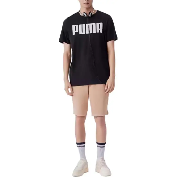Puma Ess Повседневная спортивная футболка с круглым вырезом и коротким рукавом