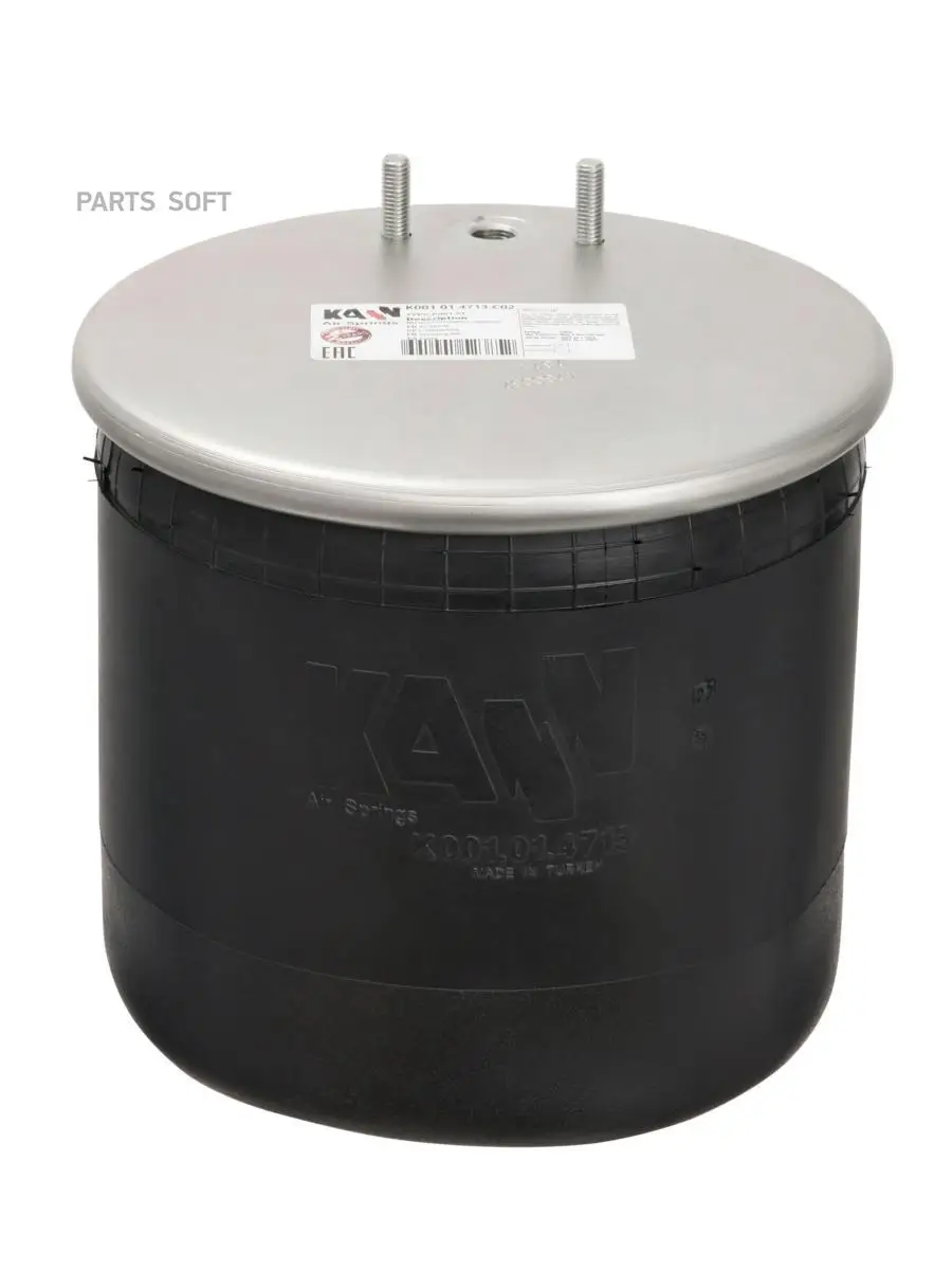 KANN K001014713C02 Пневмоподушка VOLVO 4713NP02 с металлическим