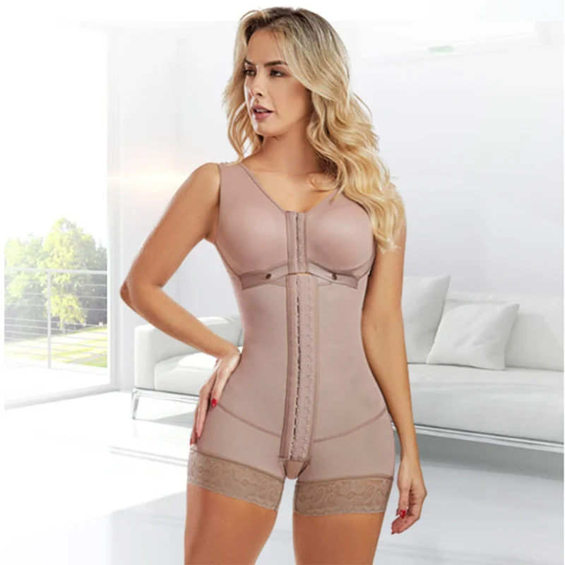 

Full Body Shapewear Women Skims Sexy Underwear Postpartum Recovery Tummy Control Shaper Slimming Fajas Colombianas With Hooks