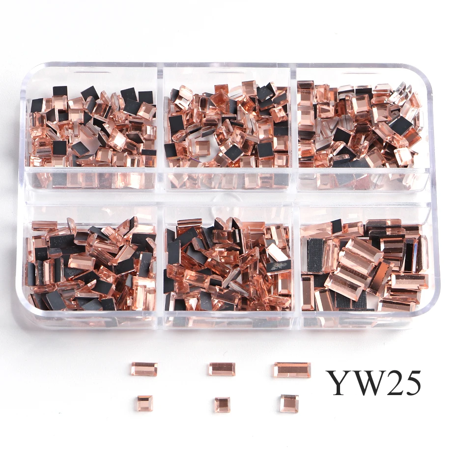 Акриловая бриллиант 6 Gird Королевского синего цвета для украшения маникюра