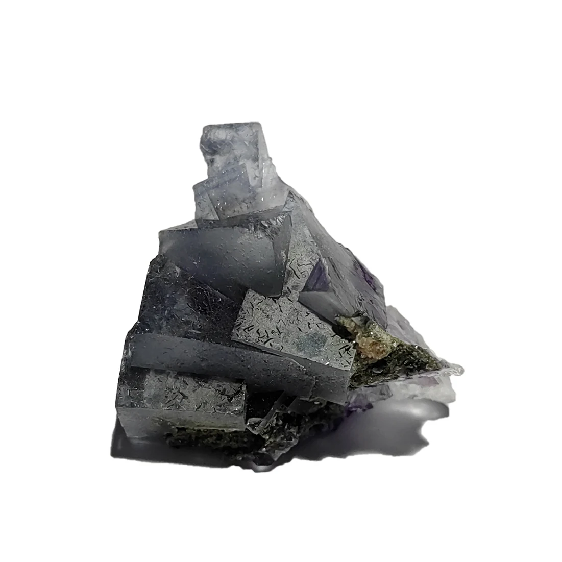 

C5-9B Natural Fluorite Mineral Crystal From Yaogangxian Hunan Province China