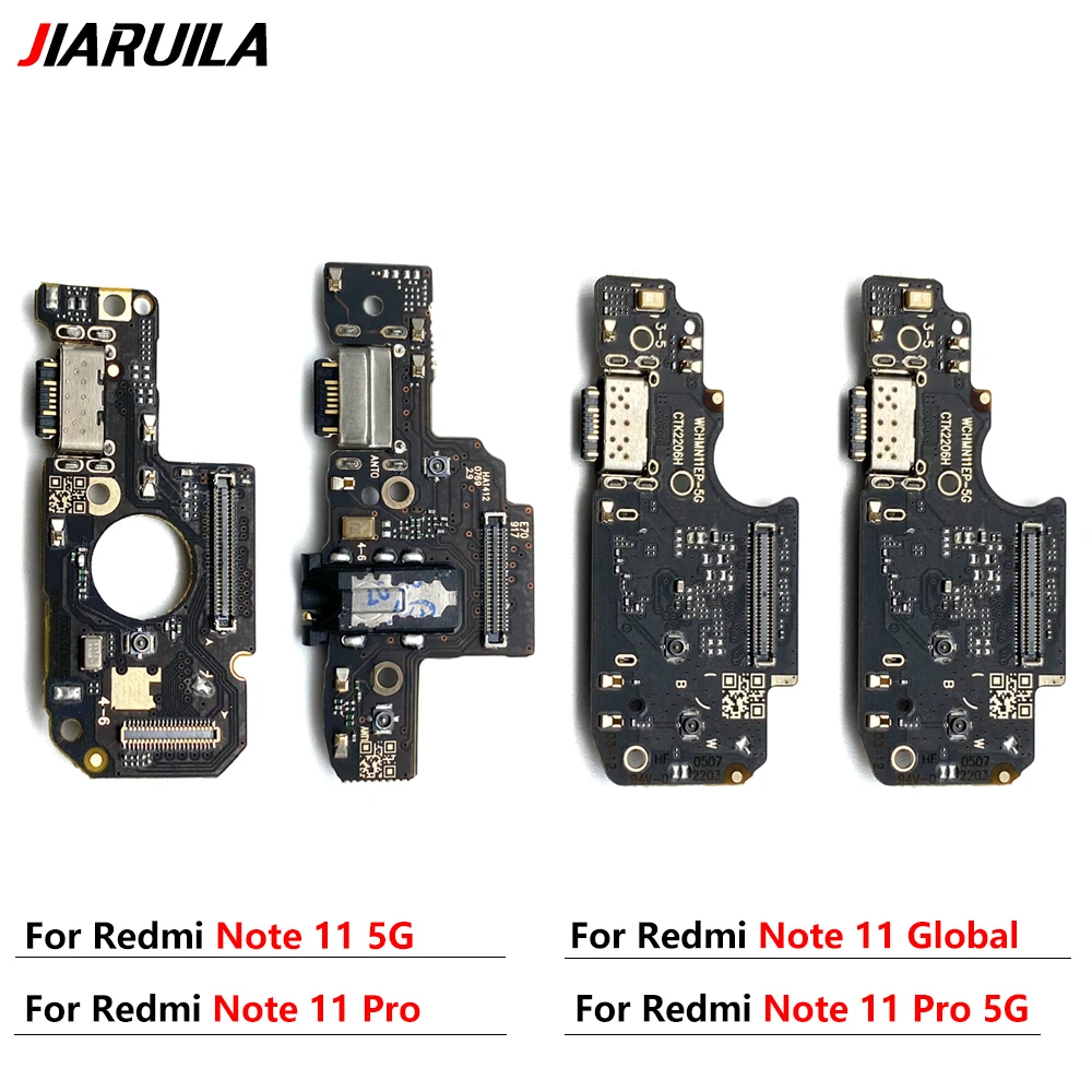 

100% New Charger Board PCB Flex Cable For Redmi Note11 Pro 4G 5G USB Port Connector Dock Charging Ribbon Cable Replacement Part