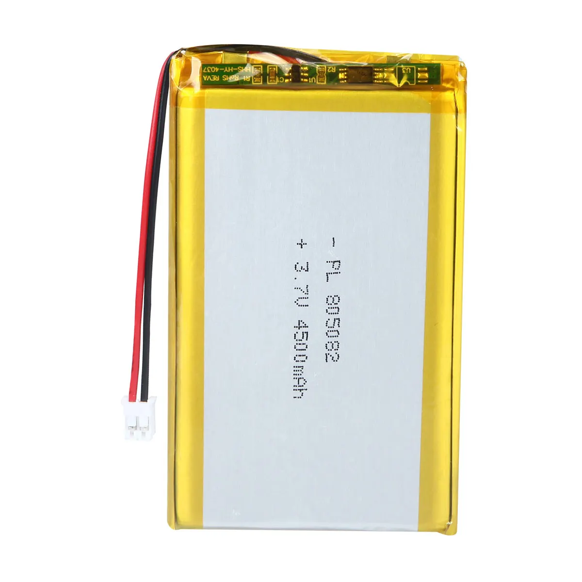 

3,7 V 4500mAh 805082 перезаряжаемый аккумулятор Lipo Длина 84 мм