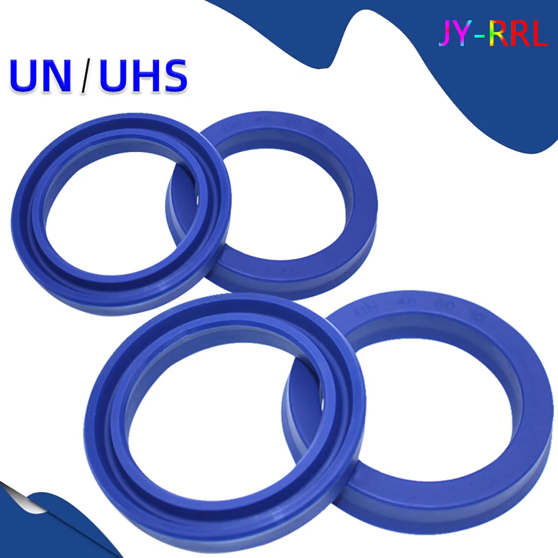 

ID 40-48mm Polyurethane Hydraulic Cylinder Oil Sealing Ring UN/UHS/U/Y Type Shaft Hole General Sealing Ring Gasket